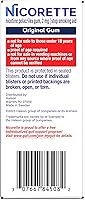 Vista 12 de Nicorette Quit Smoking Gum, 110 unidades (paquete de 1)