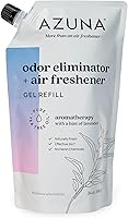Vista 13 de Ambientador y eliminador de olores Azuna en gel para olores fuertes, recarga de 24 oz con aceite de árbol de té A base de plantas y de larga