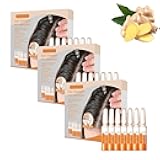 ampolletas para la caída del cabello, ampollas para la caída del cabello y crecimiento silueta, ampollas para el crecimiento del cabello, Hair Ampoules for Hair Growth (21Pcs)