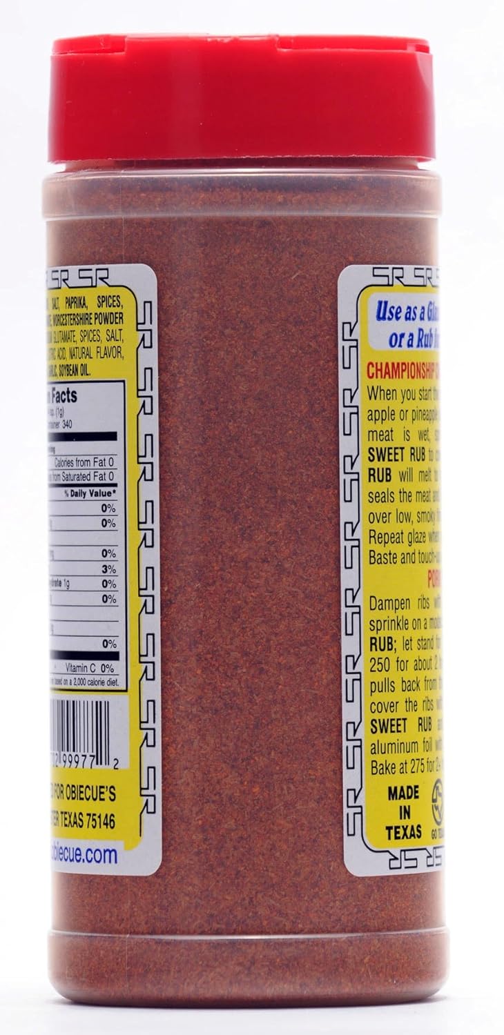 Obie-Cue's Sweet Rub Gift Box 3-Pack (12 oz each bottle) - Image 3