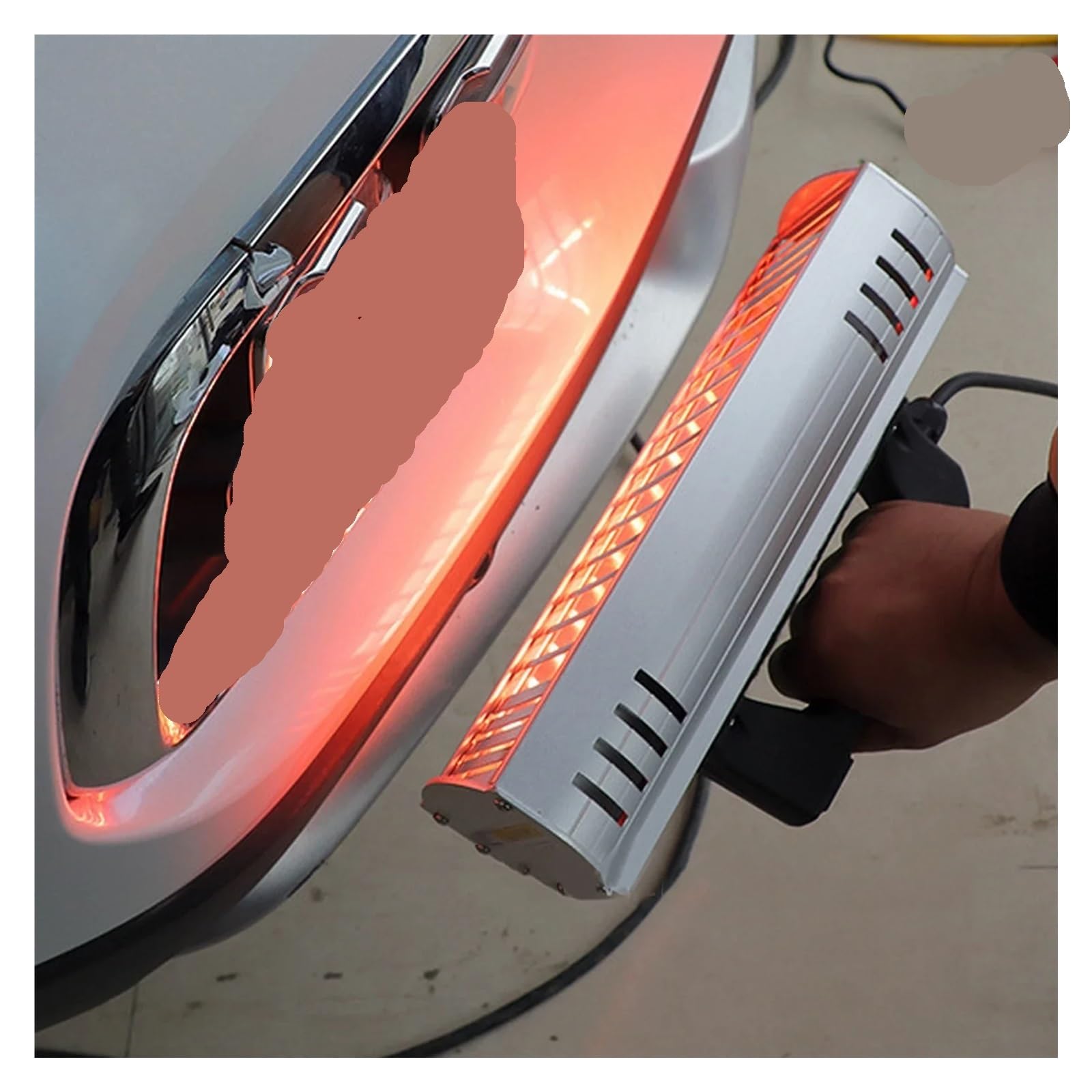 Lampada a infrarossi, Essiccatore Per Vernice A Infrarossi, Lampada Ad Asciugatura A Onde Corte Da 1000 W, Portatile Per Riparazione Carrozzeria Auto,per spray per auto
