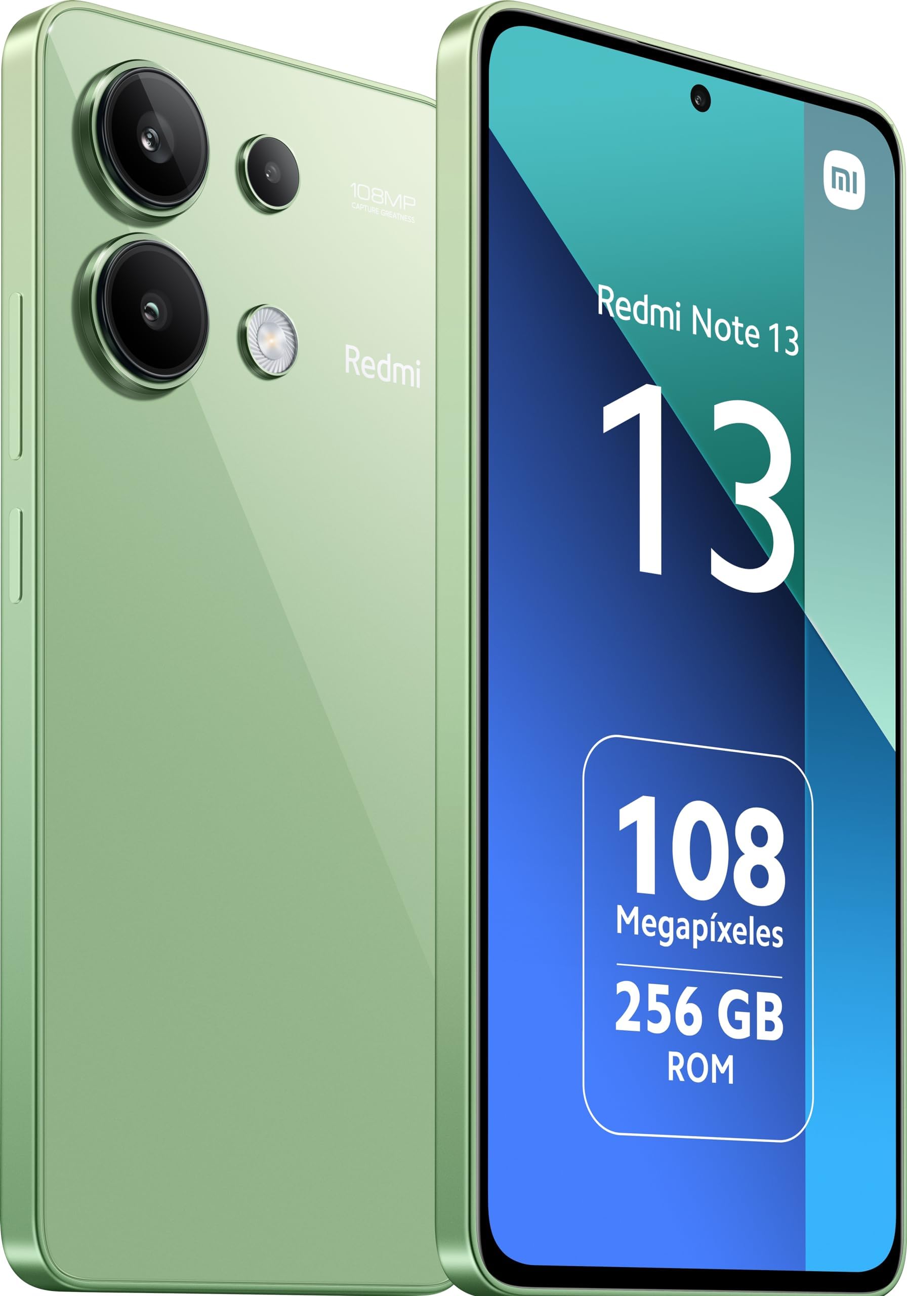 xiaomi Redmi Note 13 8+256GB SIM Free - Mint Green (UK Version 2 Years Warranty)