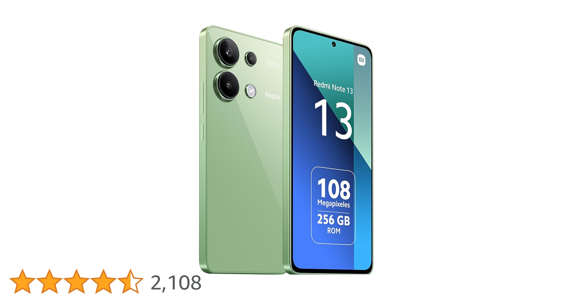 Xiaomi Redmi Note 13, Dual, 256GB 8GB RAM, Mint Green : Amazon.nl