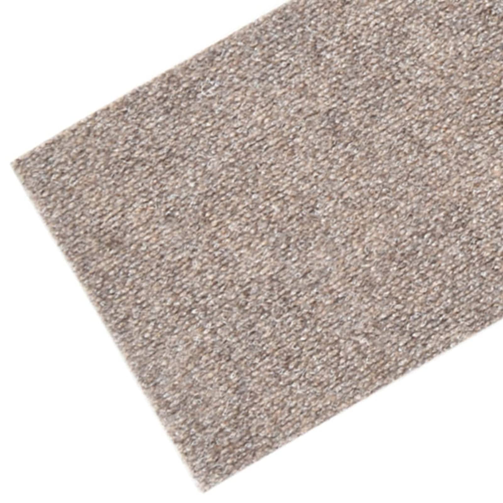 ShGaxin Prostokątne naklejki na schody 15 szt. 76 x 20 cm kremowe, duży dywanik łazienkowy, gruba mata do kąpieli