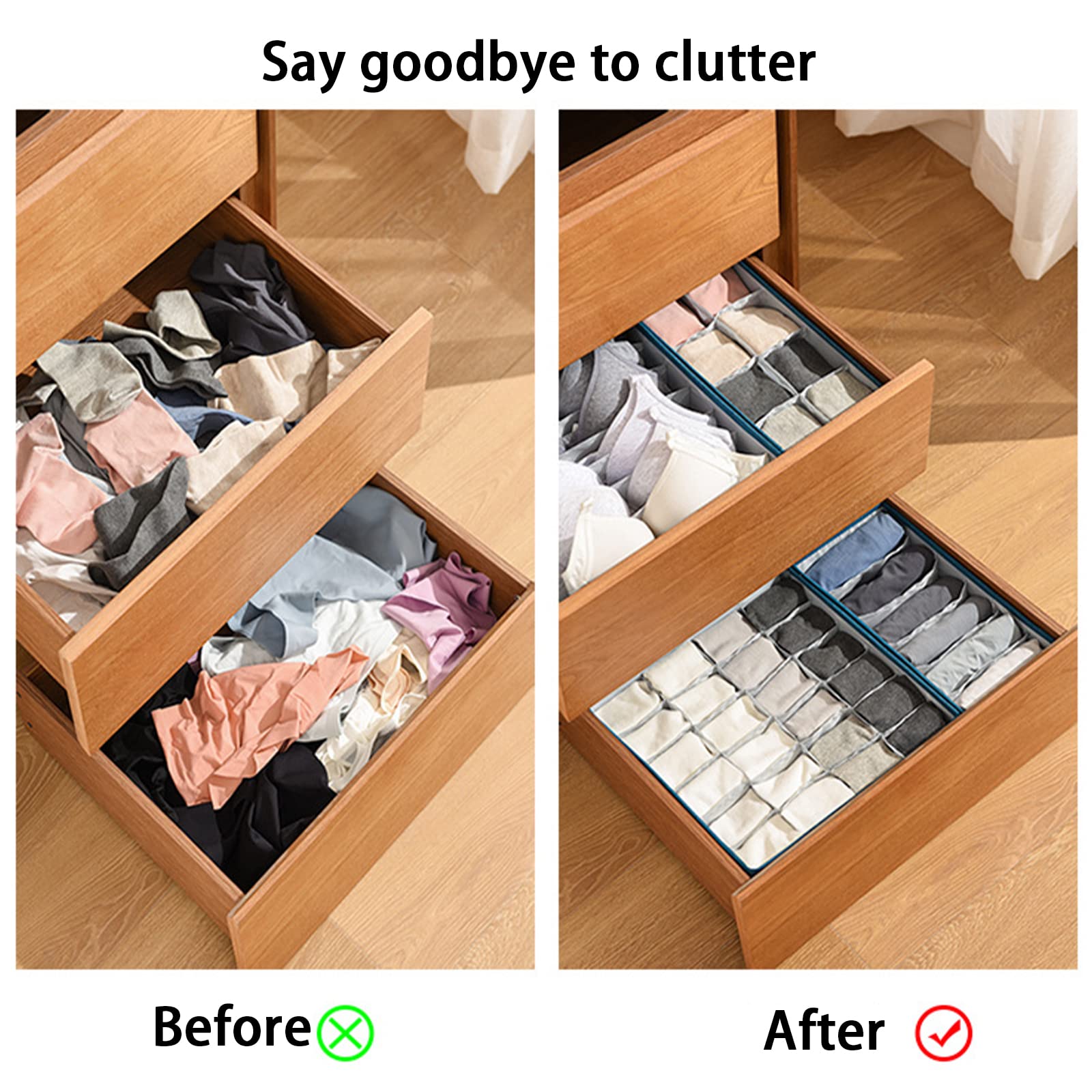 Organizzatore for armadio in poliestere