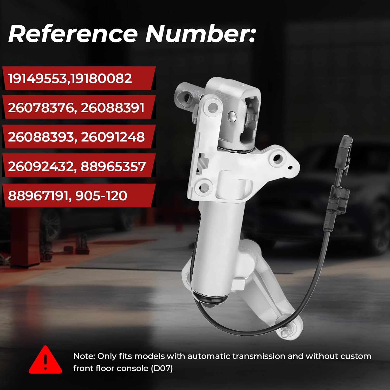 Steering Column Shift Mechanism Fit for Cadillac GMC Chevy Silverado Sierra Suburban Tahoe Yukon Express Savana Avalanche Escalade ESV EXTReplaces 905-120 19149553 26078376