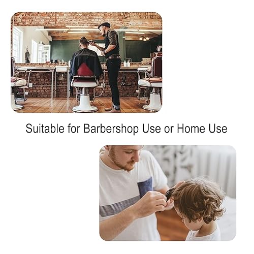 Miniatura 7 de Capas de peluquero para hombres, capa de corte de pelo con cierre de metal a presión, capa de salón 100% poliéster, impermeable, ligera y lavable a