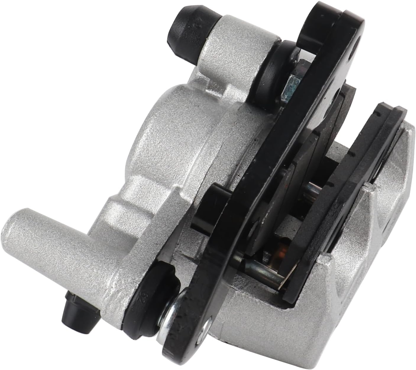 Silver Front Brake Calipers 51mm Twin Piston Hydraulic Cylinder Caliper For Chinese 50cc-125cc ATV Quad Pit Pro Dirt Bike Go kart Apollo 140cc z40