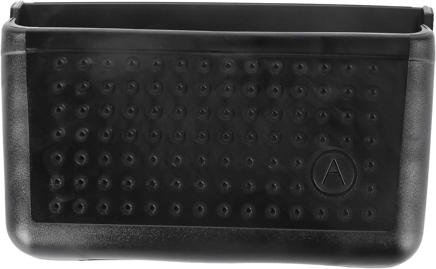 Hemobllo Mobile Phone Holder Black Plastic Box, Self Adhesive Car Auto