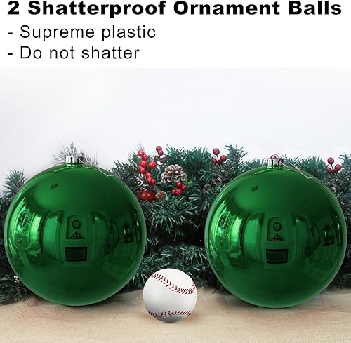 Vista 290 de 18 esferas medianas decorativas navideñas para árbol de Navidad, inastillables, para colgar, color púrpura, 2.5 pulgadas, paquete de 18