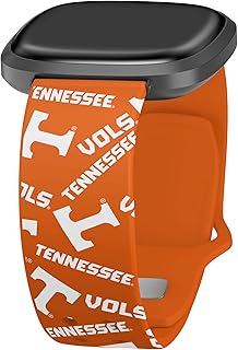 Affinity Bands Tennessee Volunteers HD Watch Band Compatible with Fitbit Versa 3 and Sense (Long Random)