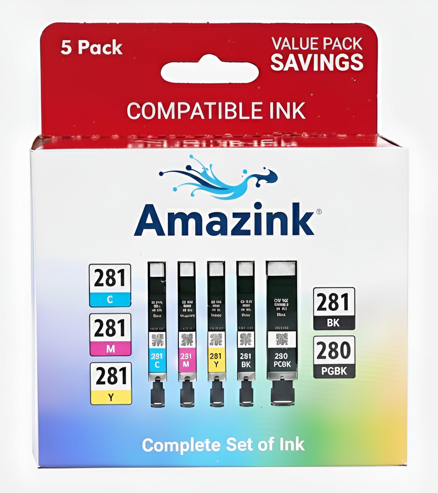 Canon 空インクカートリッジ Amazon.co.jp: AMAZINK 280XXL 281XXL 互換インクカートリッジ | Canon