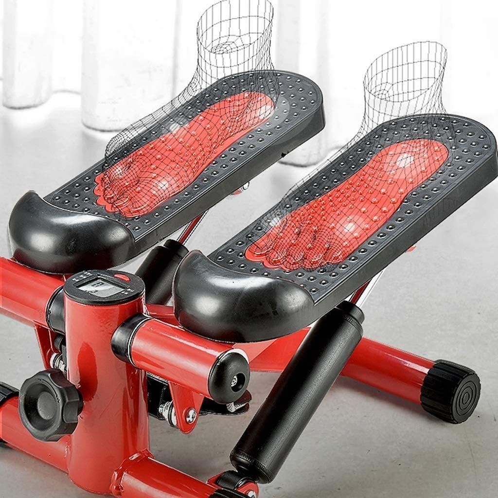 Stepper,Mini Fittness Climber Multi-Function Pedal Fitness Step Machine Indoor Cardio Training Exercise Machine Equipment for Beginners and Professionals