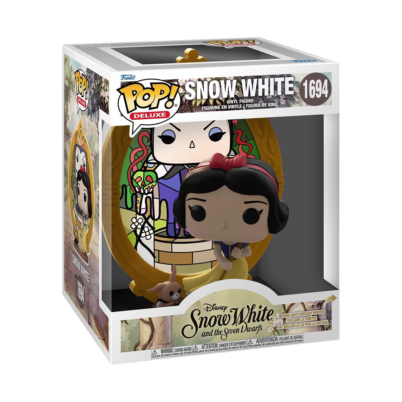 Funko POP! Deluxe: Disney - Snow White - Shine light through window - Collectable Vinyl Figure - Gift Idea - Official Merchandise - Toys For Kids & Adults - Model Figure for Collectors and Display