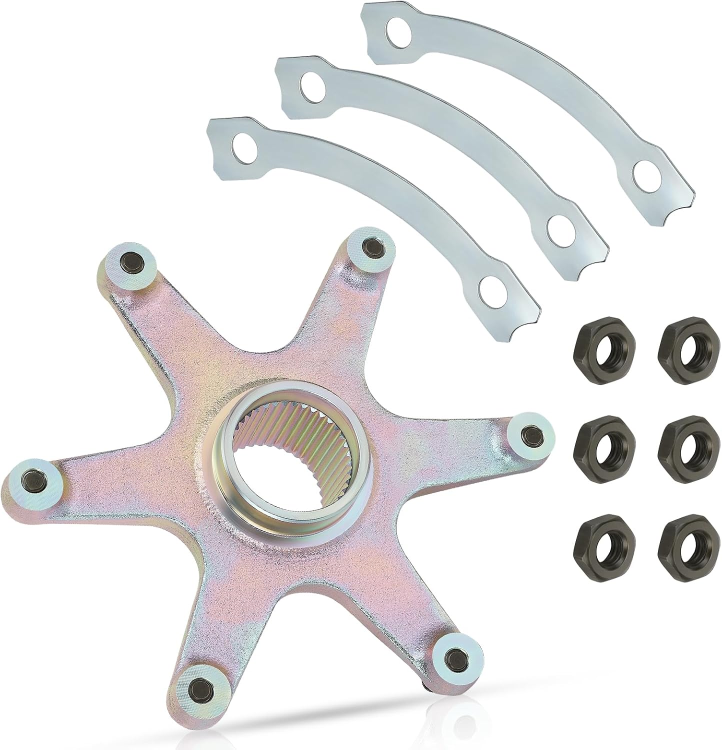 M MATI Rear Axle Sprocket Mount Hub Collar Holder Kit for Yamaha Warrior 350 YFM350X 1989-2004 3GD-25386-00-00