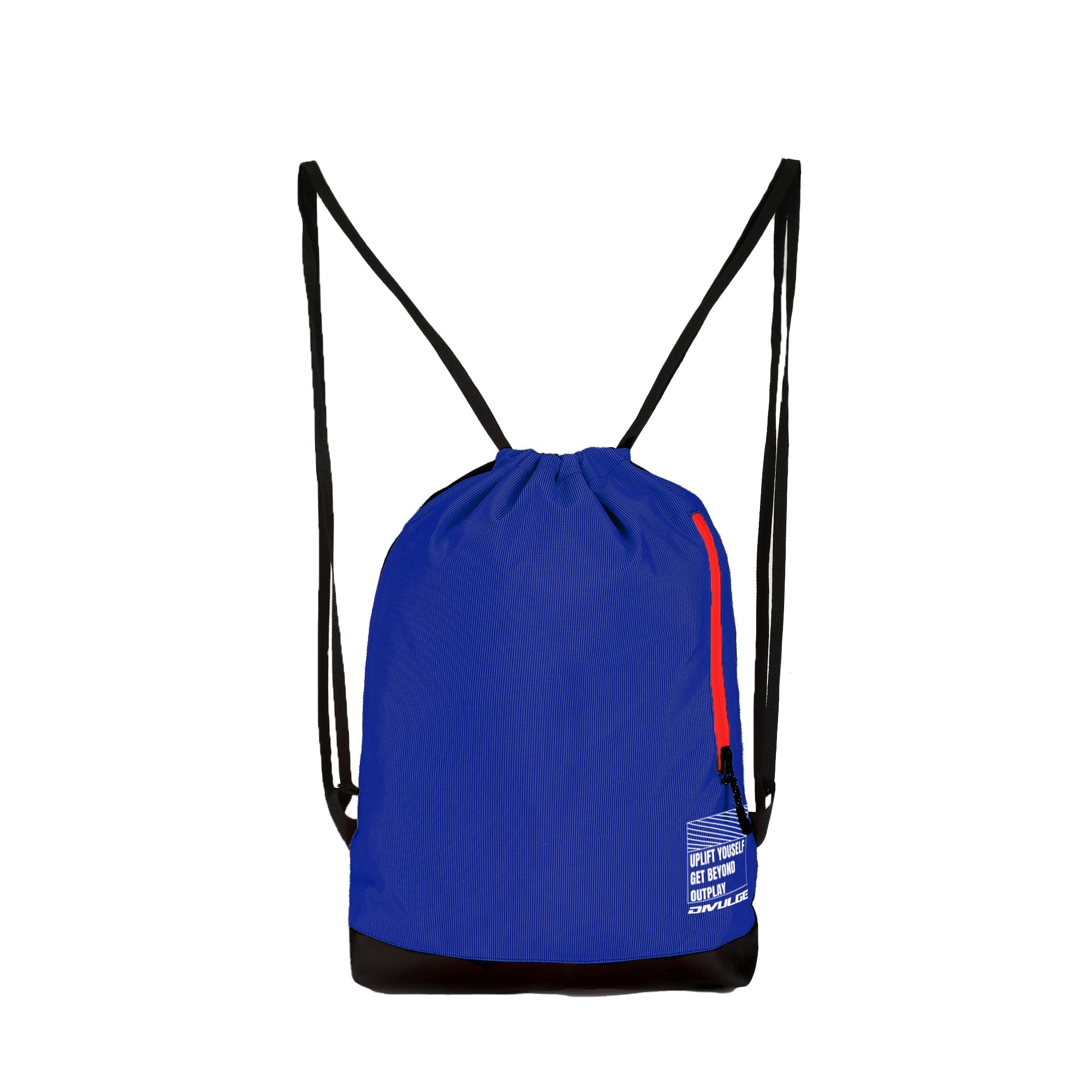 DIVULGE Polyester Drawstring Sports/Gym and Multi Utility Bag (A1)