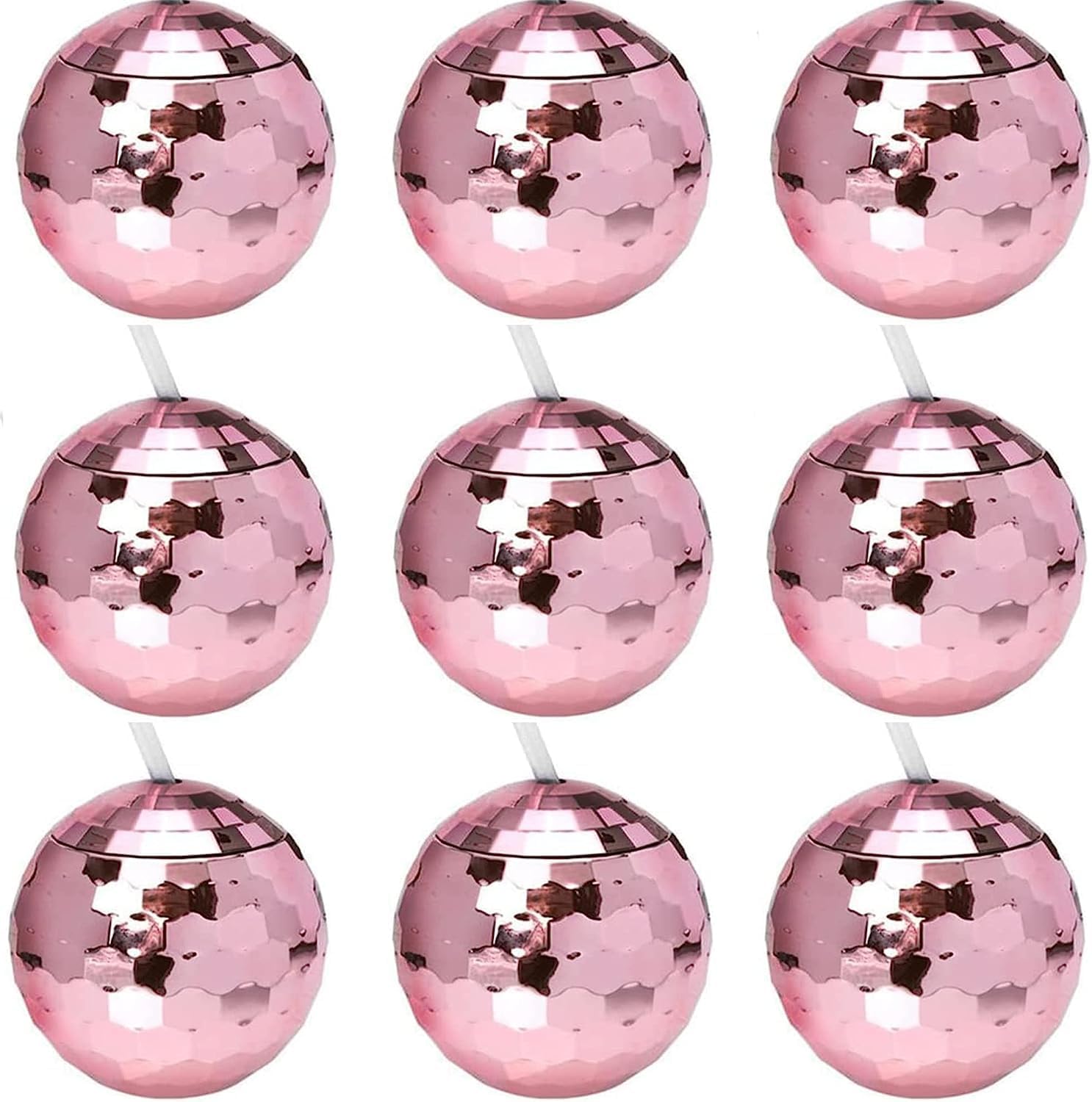 9 Pack Ball Disco Cup Ball Disco Cups for Party 20Oz Fun