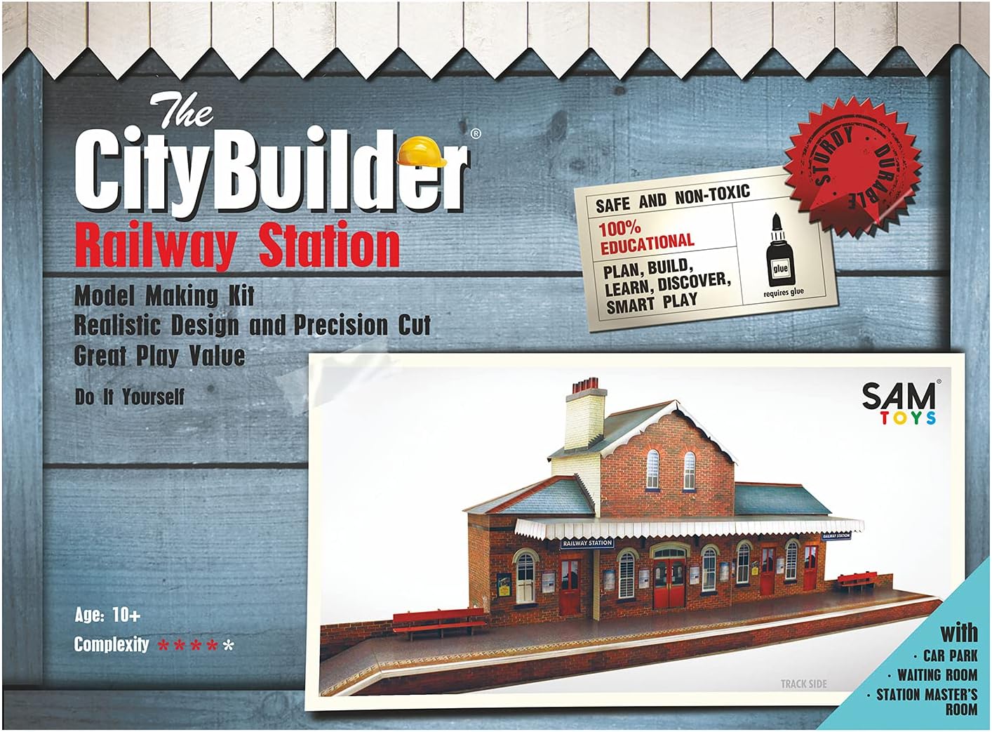 Railway Station Model Making Kit 1:43 Scale (7mm) O Gauge