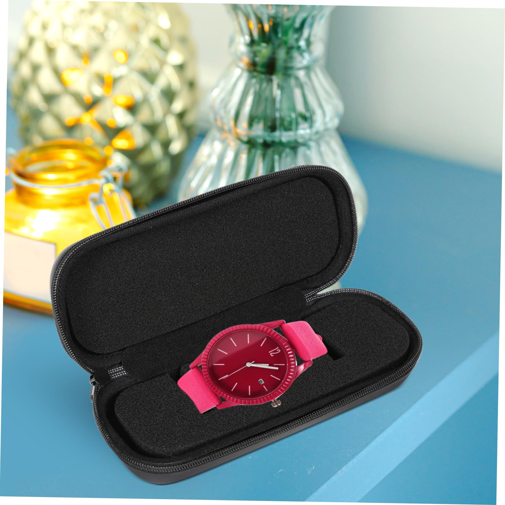 VALICLUD 6stücke Eva Watch Case Wasserdichte Stoßfeste Uhrenbox Für Reisen Und Aufbewahrung Organizer Für Armbanduhren Und Schmuck Uhr