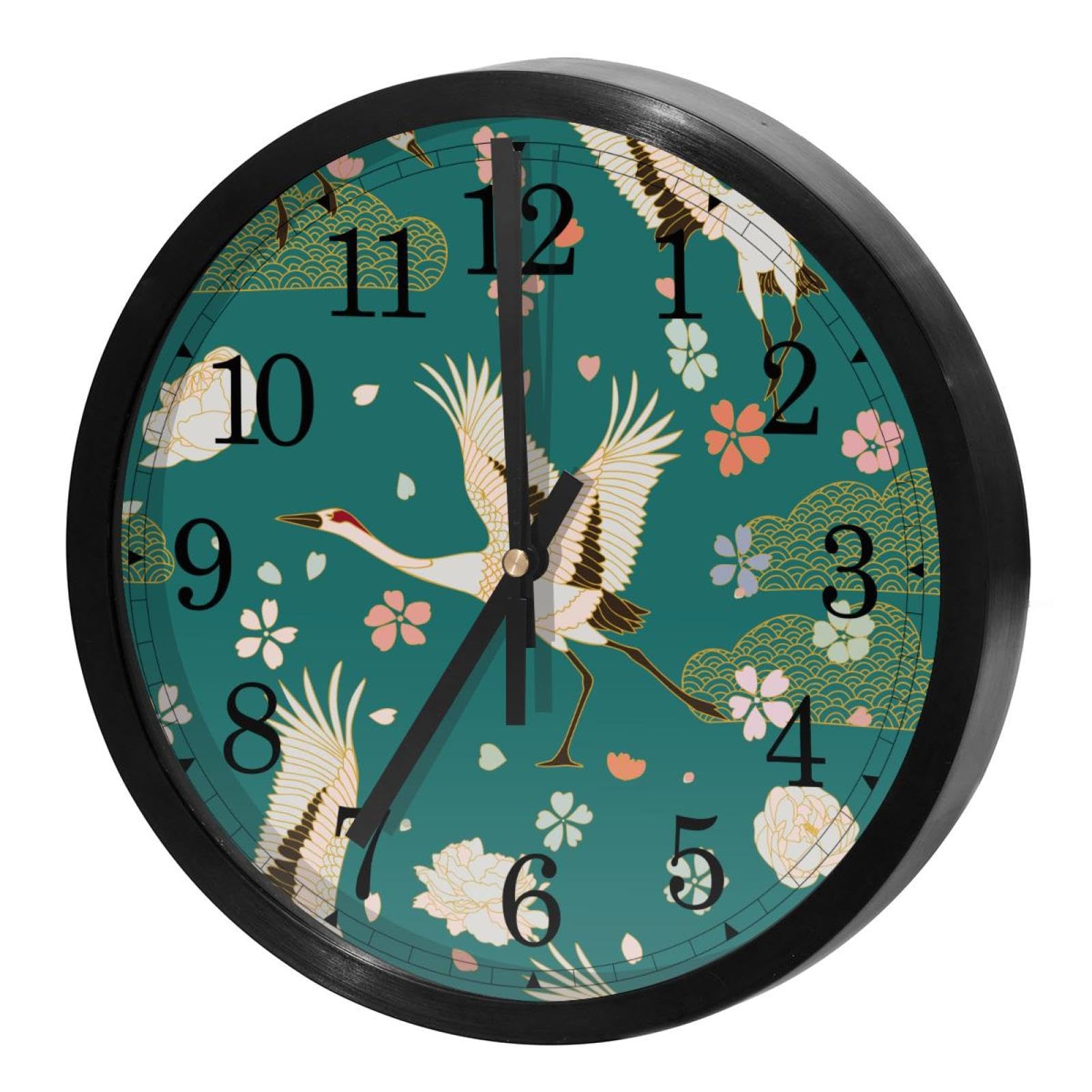 Horloge murale silencieuse sans tic-tac pour un bureau parfaitement calme