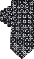 Vista 1 de Calvin Klein Men's Classic Black Solid and Pattern Ties (Standard and Extra Long Sizes)