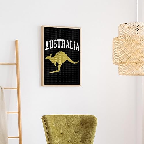Miniatura 4 de Australia Kangaroo Diamond Art Painting Kits Full Square Drill DIY Picture Art Crafts for Home Wall Decor