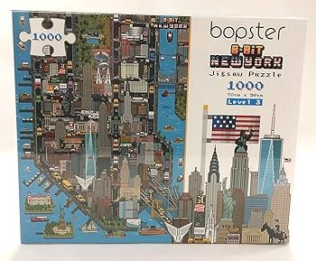 Amazon.com: 1000 Piece Puzzle - 8-bit Retro Gaming Style New