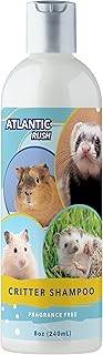 Critter Shampoo for Small Pets - 8oz Small Animal Fragrance Free Shampoo - Pet Shampoo for Small Critters Including Ferrets, Guinea Pigs, Hedgehogs, Sugar Gliders, Rabbits, and Hamsters