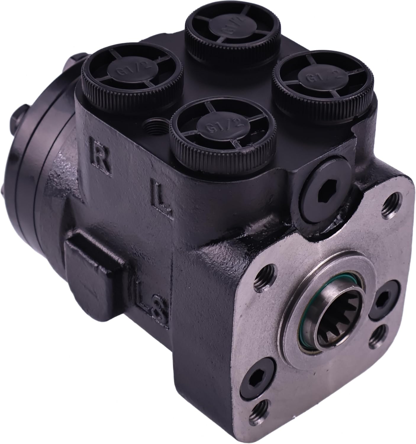 JZGRDN Steering Control Unit Orbitrol Valve 150N2150 3515421213 Compatible with OSPC80ON 101S-1-80-17.5-E