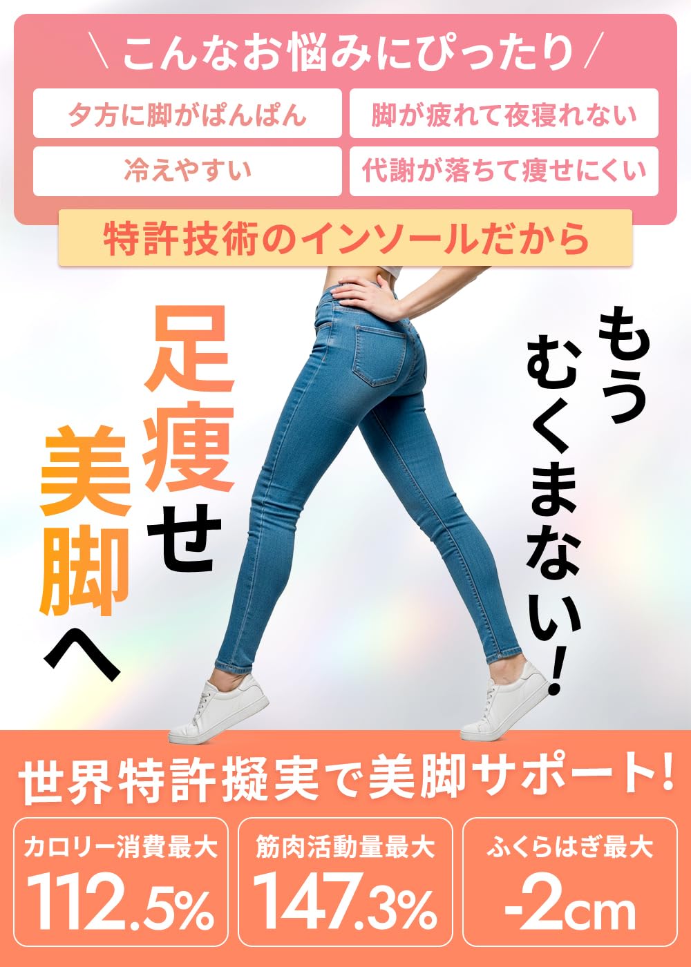Amazon.co.jp: 【世界特許技術×医師監修】 ウォーキュット インソール