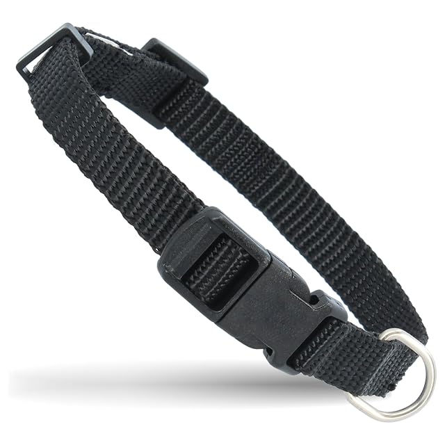 Foto 5 de 8 de Collar para Perro Cuello Perros Mascotas Nylon Ajustable Cómodo Impermeable Fácil Limpiar Hebilla Liberación…