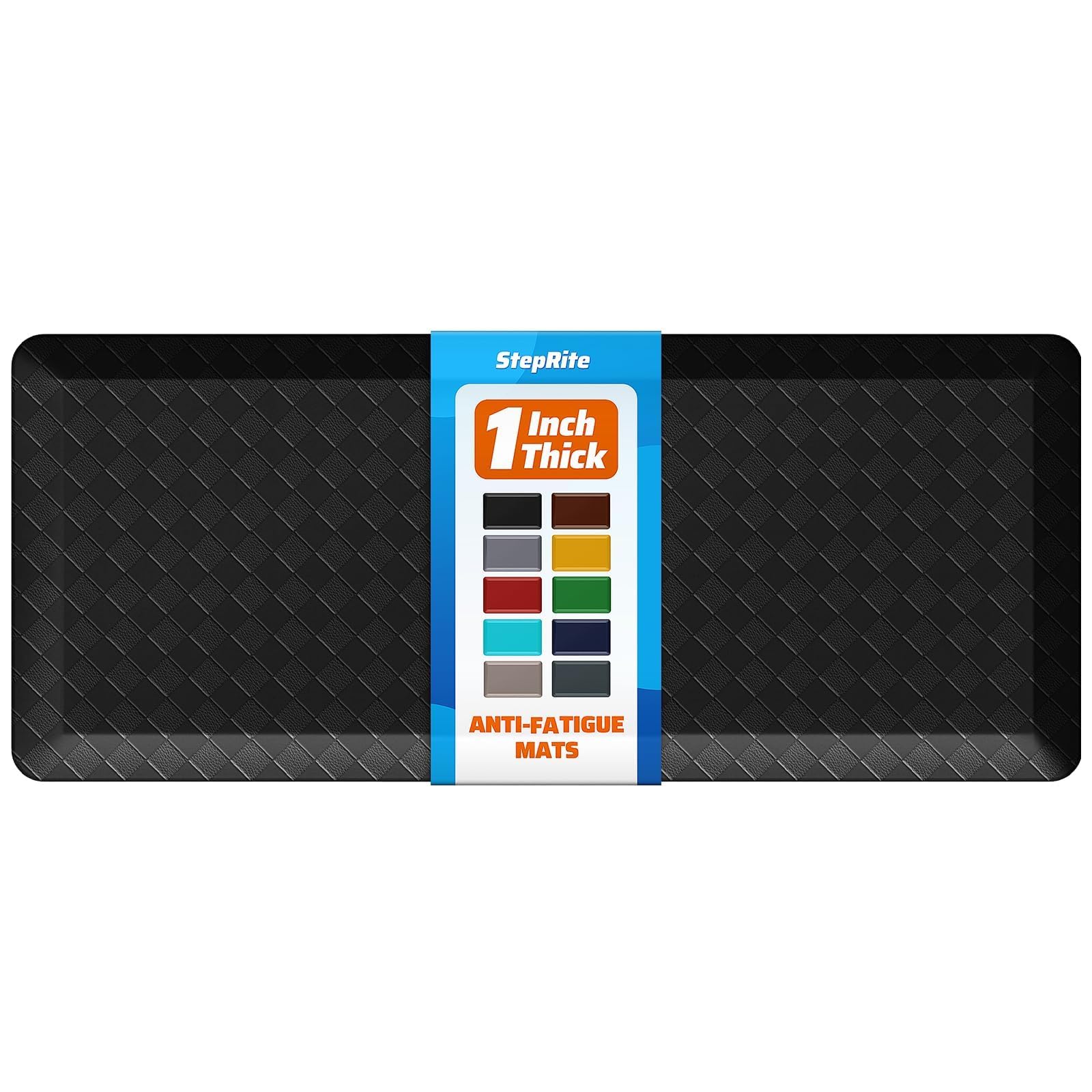 1" Thick Kitchen Mats for Floor, Water Resistant Floor Rug,Black/32" x 20" — Amazon image 19