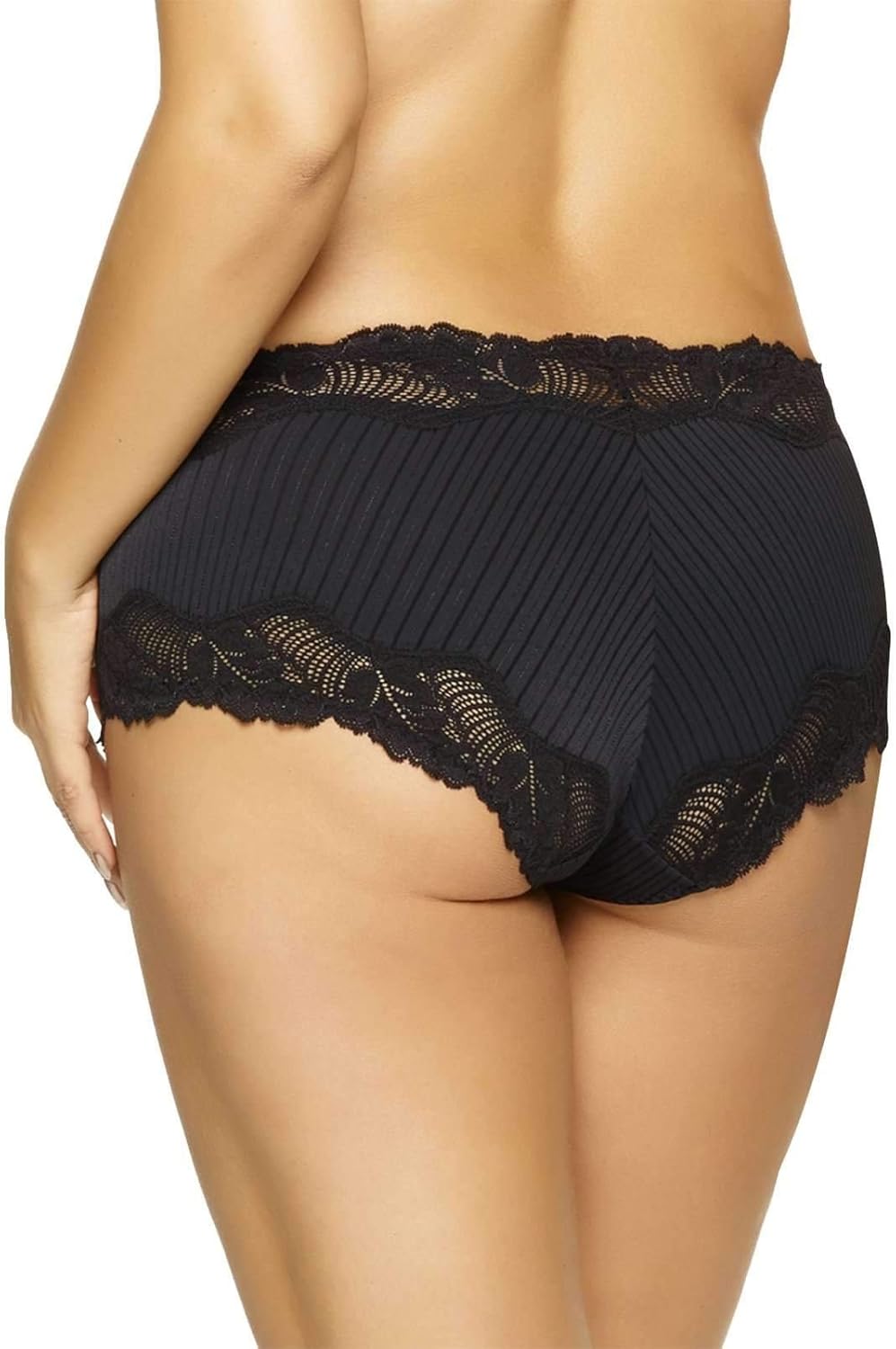Felina Stripe Delight Hipster Panty 5-Pack | Paramour Lace Mid-Rise