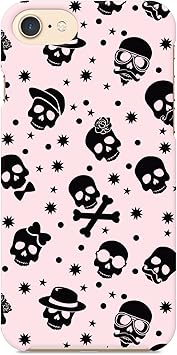 Amazon Co Jp ブレインズ かんたんスマホ2 A001kc ハード ケース カバー スカル ドクロ 柄 B ガイコツ 骸骨 髑髏 イラスト かわいい ガーリー レディース おしゃれ ユニーク 個性的 ピンク 家電 カメラ