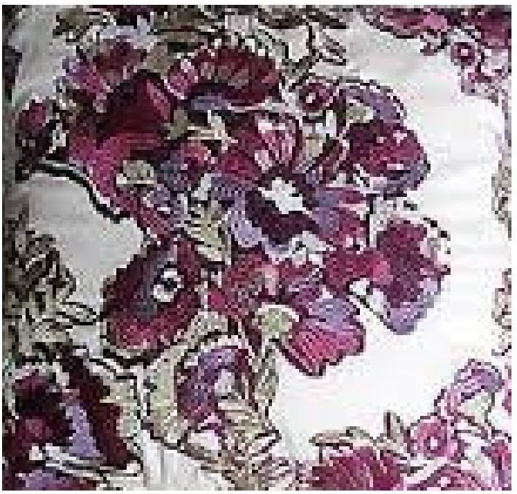 Bar 3 Flowering Vine Square Pillow