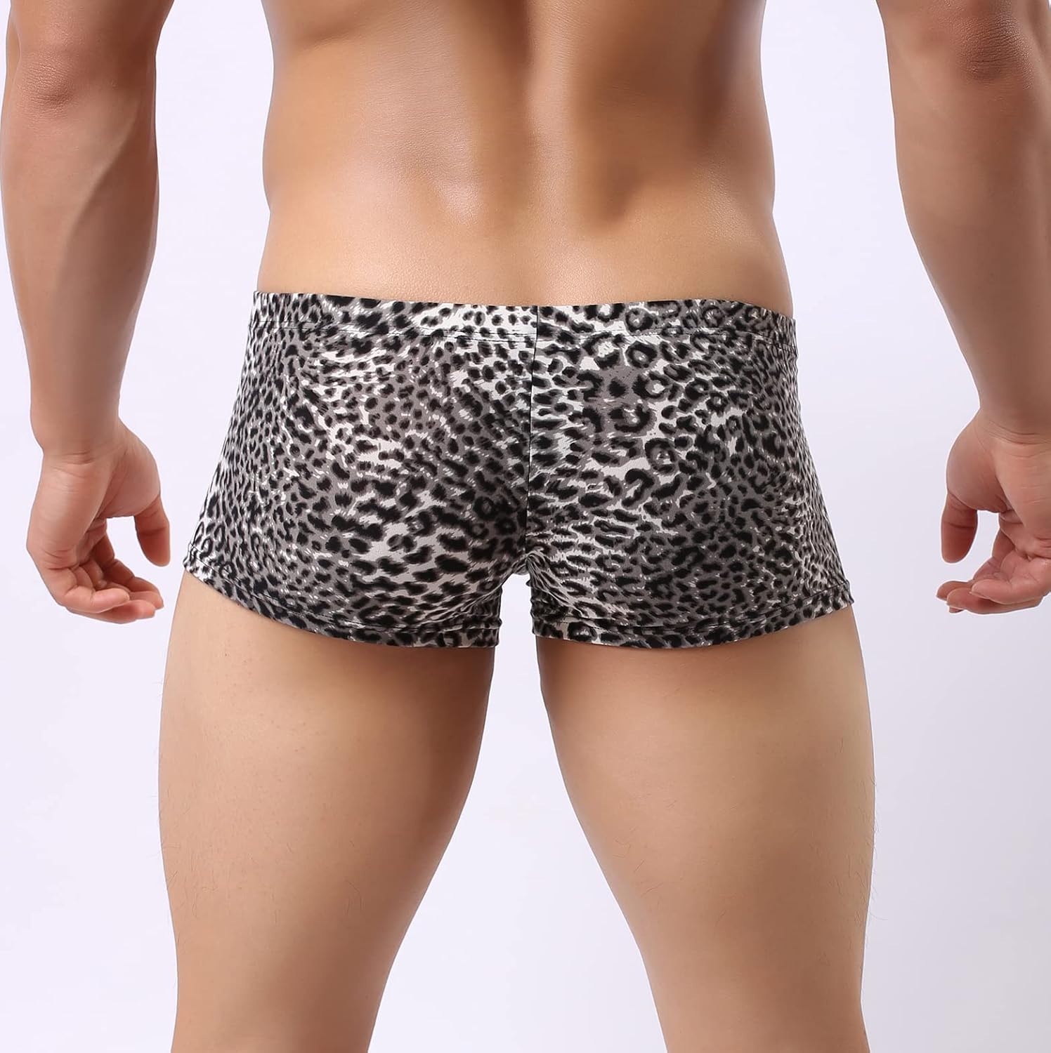 Mens Sexy Boxer Briefs Underwear Low Rise Breathable Men Trunks Shorts Underpants - Image 7