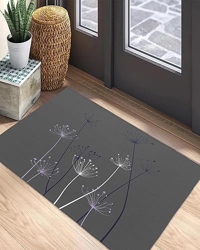 Miniatura 5 de Tapete para puerta delantera, antideslizante, absorbente, para puerta de entrada, para interiores y exteriores, alfombras pequeñas para interiores y
