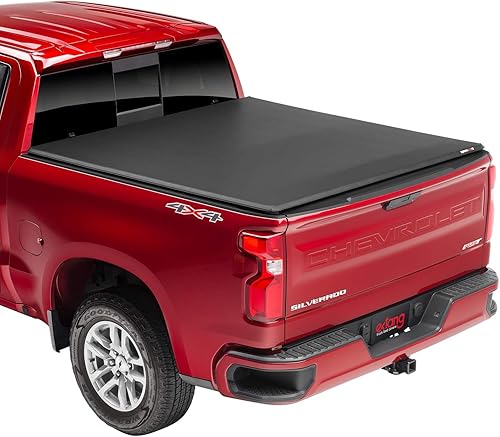 extang Trifecta 2.0 - Cubierta plegable suave para caja de camión  92645  Se adapta a ChevyGMC SilveradoSierra 2007 - 2013 2013 cama de 5 pies 9