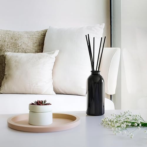 Miniatura 9 de Urban Naturals Gardenia - Recambio para difusor de varillas de aceite esencial, tamaño grande de 8 onzas, incluye un juego gratis de varillas de