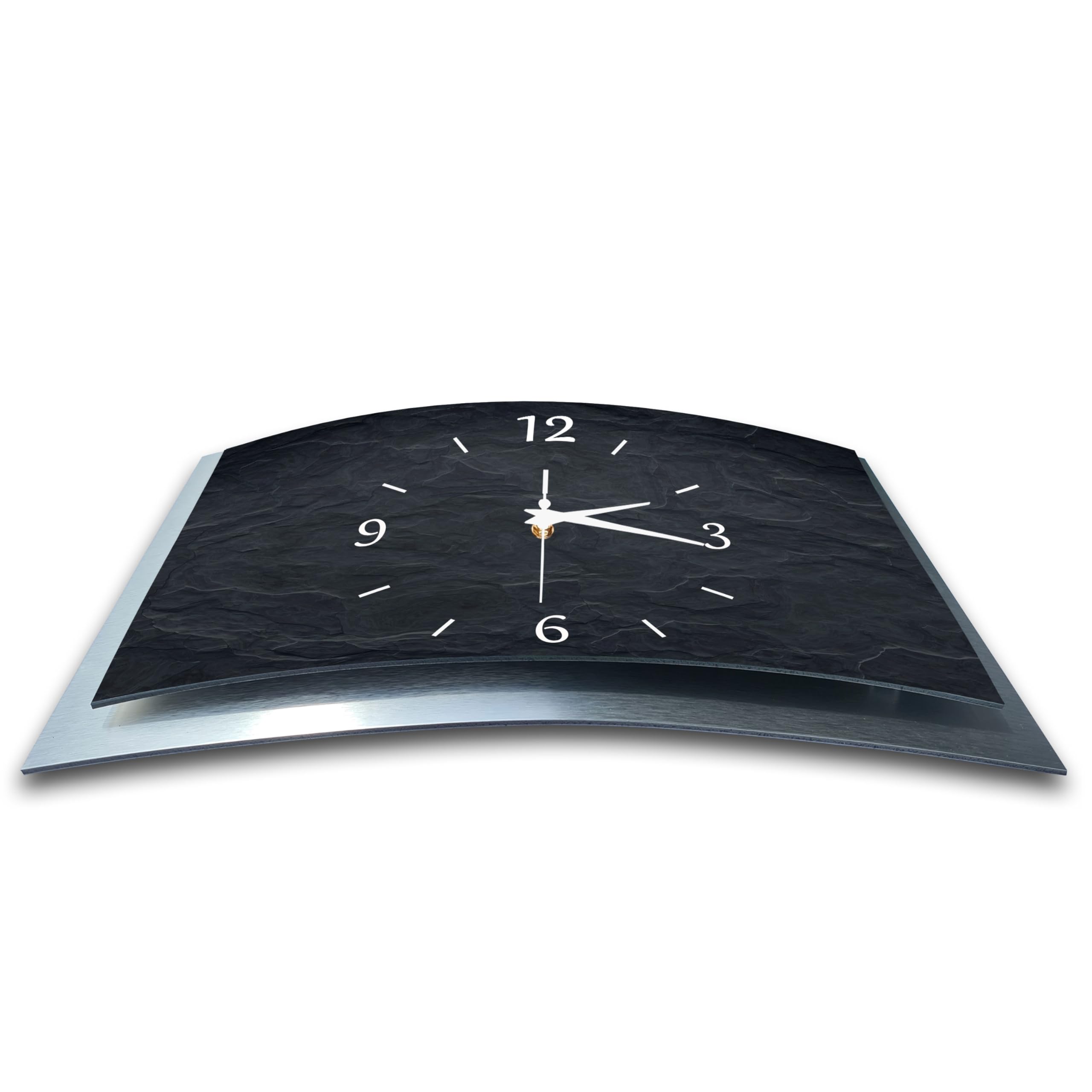 bm 3D Funk Quarz Quarzwanduhr Wanduhr Funkwanduhr Funkwanduhren Funkuhr Funkuhren kein Ticken lautlos geräuschlos leise modern ohne Tickgeräusche Gross XXL MF11-3D-10372a-funk