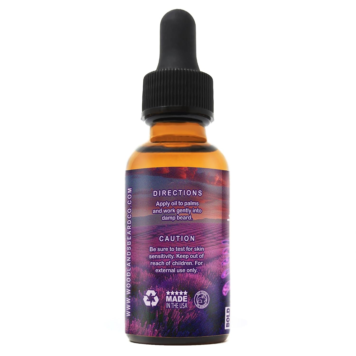 Bold Lavender Beard Oil – A Strong Lavender Scent (4 Fl Oz)