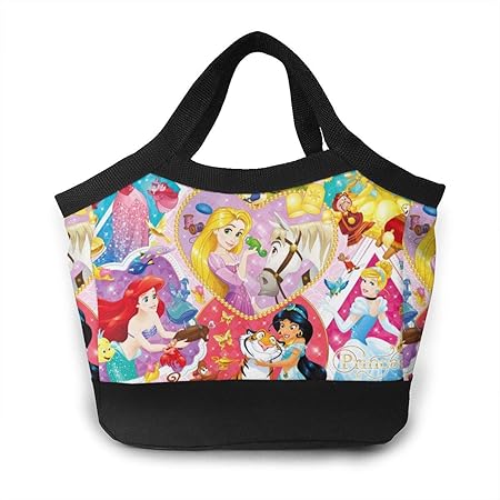 Amazon マジックディズニー プリンセスの友達 ランチバッグ お弁当袋 クーラーバッグ トートバッグ 保冷保温 大容量 5 5 12 Cm 冷却剤は含めない ランチバッグ ランチ巾着 ランチベルト オンライン通販
