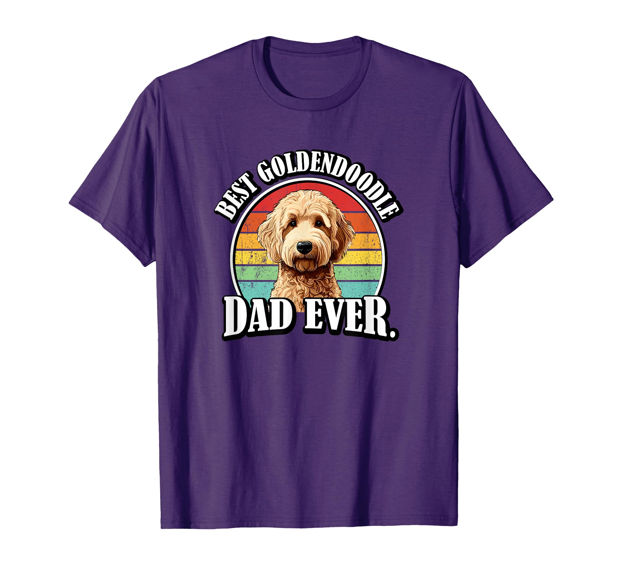 Funny Retro Vintage Mens Dad Goldendoodle Doodle Lover T-Shirt