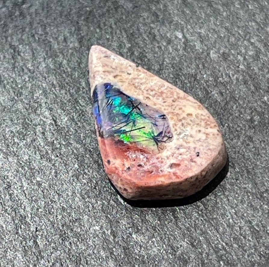 Amazon.co.jp: 天然 カンテラオパール ルース インクルージョン