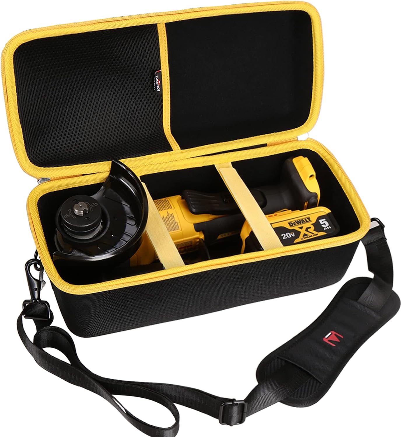 Mchoi Hard Case Compatible with DEWALT 20V MAX Angle Grinder Tool (DCG413B & DCG416B), Case Only