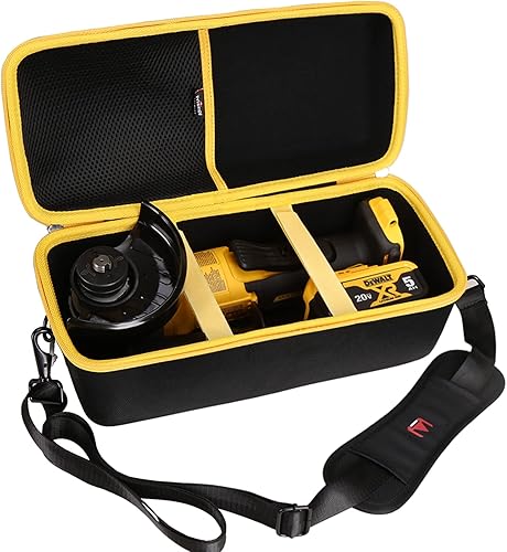 Miniatura 2 de Mchoi Funda rígida compatible con la herramienta de amoladora angular DEWALT 20V MAX (DCG413B y DCG416B), solo funda