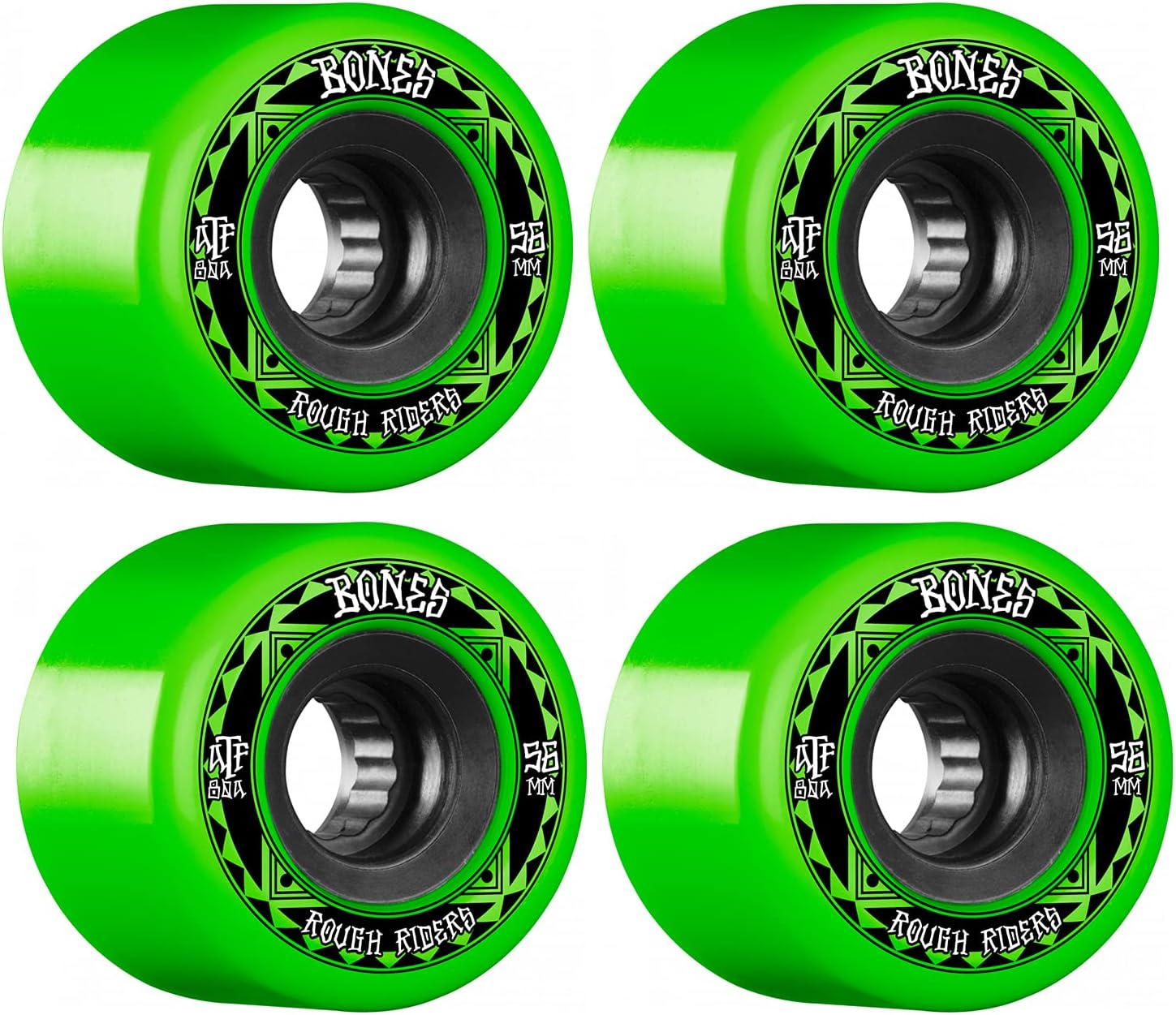 BonesWheels ATF Rough Riders Runners Skateboard Wheels