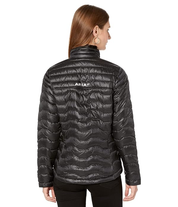 ARIAT Women's Ideal Down Jacket, Ir Black, Size X-Small by ARIAT - Image 2