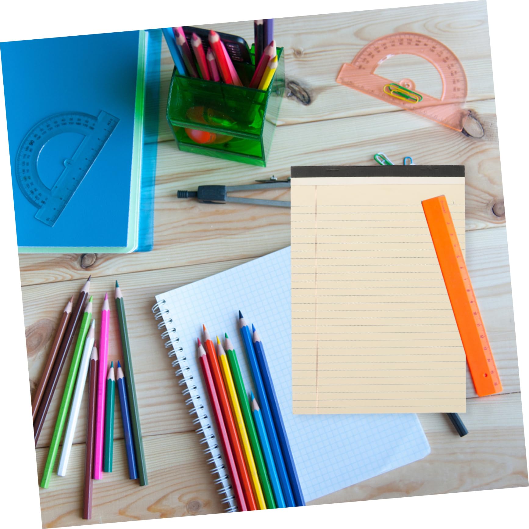 SHINEOFI 4piezas Cuadernos Rasgables Mano Blocs de Notas Bolsillo para Oficina Material de Oficina Cuaderno Escolar Lista de Tareas para Planificación Horaria