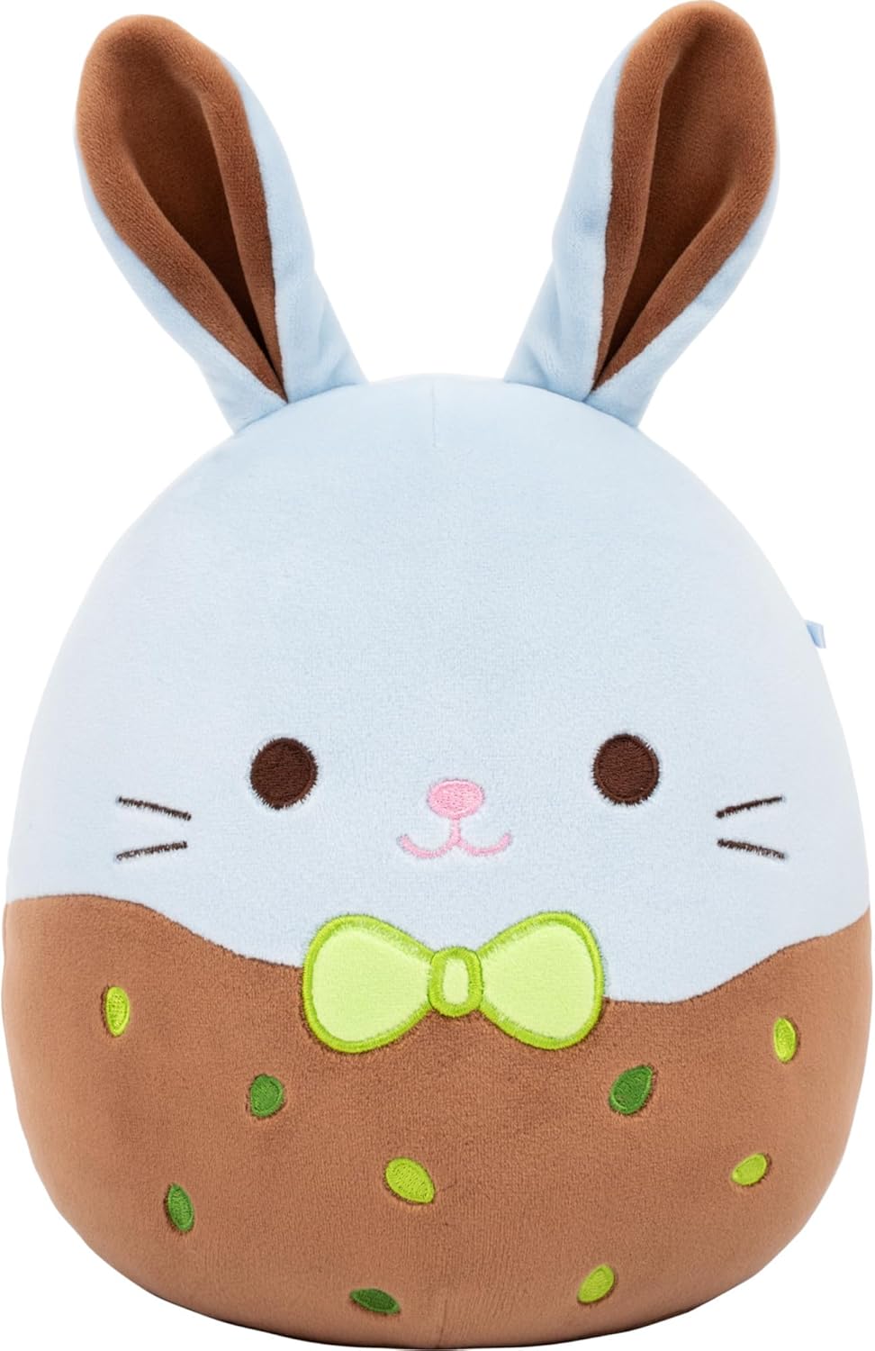 Squishmallows Original 8in Fergal The Chocolate-Dipped Light Blue Bunny with Pistachio – Official Jazwares Easter Plush (Little)